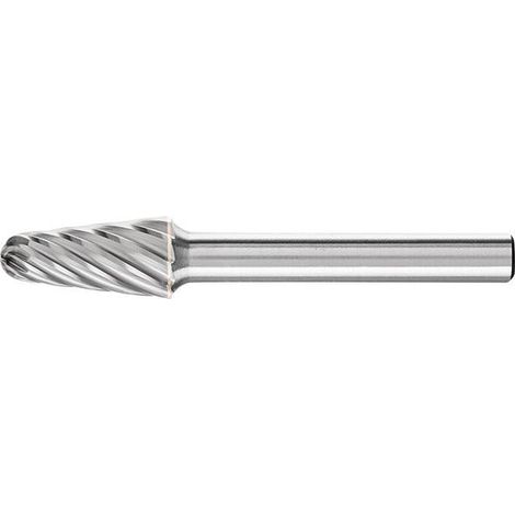 Fresa HM Forma de cono redondo 1020 INOX 6mm 10x20mm Pferd (1/2)