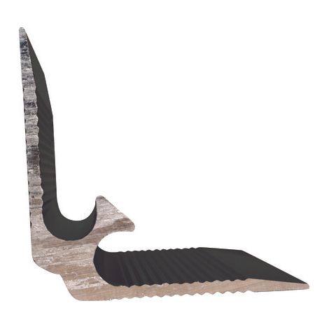 ONDEE ZEN - Profilé panneau mural d'angle intérieur Noir 4mm (1/4)