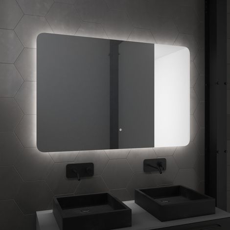 Specchio Bagno LED retroilluminato 120x80x3.5 cm - ATMOSPHERE