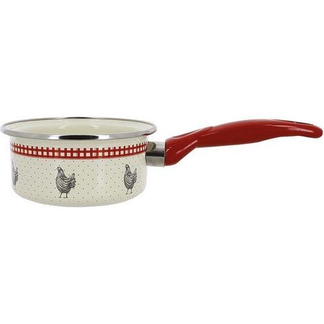 Menastyl Jolie Cocotte casseruola in acciaio smaltato 16 cm