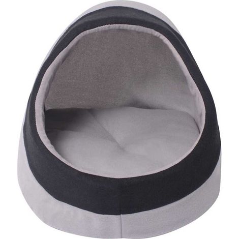 Maison Exclusive - Lit pour chats Gris et noir M