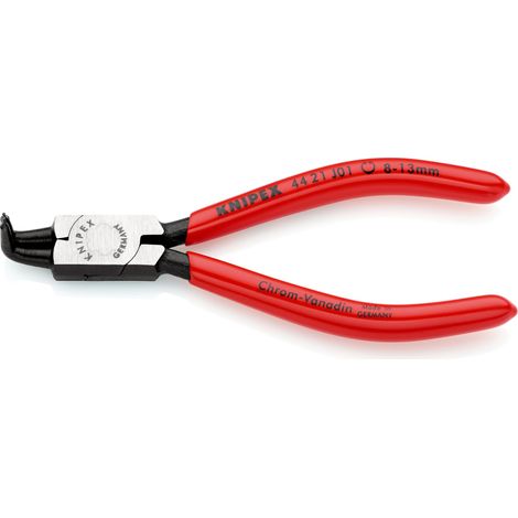 KNIPEX 44 21 J01 SB Sicherungsringzange für Innenringe in Bohrungen mit Kunststoff überzogen schwarz atramentiert 130 mm (1/2)