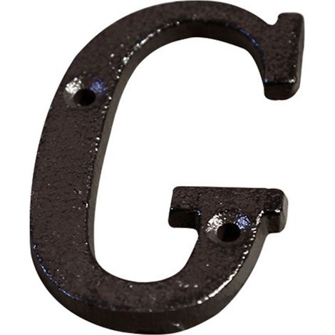 Plaque de maison numérique en métal avec chiffres 0-9 et lettres A-Z, durable et anti-bactérienne, dimensions 7.5 x 4.5 x 0.5 cm, inclut 2 vis (1/5)