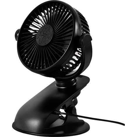 Mini Ventilateur Bureau/lit USB – Silencieux, Portable, Pince (1/5)