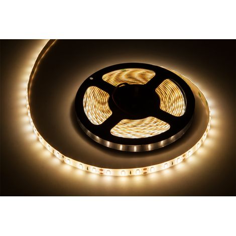 Bande LED 5 m blanc chaud 5630SMD 12 V 6,6 W Rebel