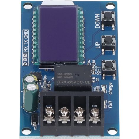 Module contrôle charge batterie lithium PCB disjoncteur anti-surcharge numérique 6-60V DC 10A XY-L10A (1/5)