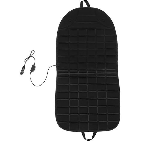 Coussin chauffant pour siège auto (1 pièce)-100.00X48.00X0.30CM-Black