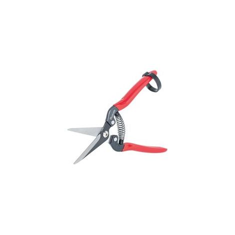 1 pièce Sécateur droit en acier SK5, ciseaux de jardin ultra tranchants pour plantes, fleurs, fruits, bonsaï – ciseau de jardinage multifonction durable et sans effort (1/3)