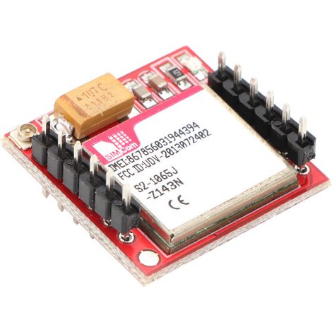 GPRS-Platine GSM-Modul-Kit MicroSIM-Karte TTL-Serieller Anschluss (ohne Antenne) (1/5)