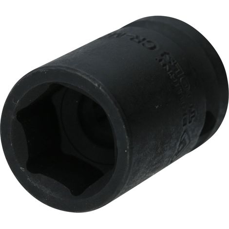 BRILLIANT TOOLS  1/2"  Llave de  impacto hexagonal  17 mm  corta -  BT022639 (1/3)