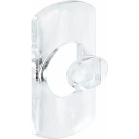 Mini Häkeldekoration, Transparent, 20 Stück + 24 Bänder