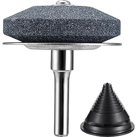 Kit d'affûtage pour lames de tondeuse à gazon, accessoires de perçage, affûteuse pour lames de tondeuse à gazon électrique et manuelle (1/5)