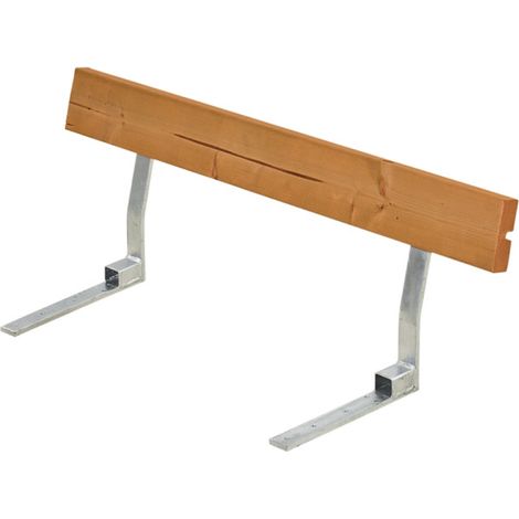 Plus Rückenlehne Stahl-Holz 118 x 5,2 x 33,7 cm teak für Picknicktisch