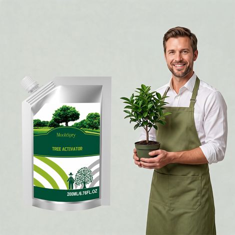 Tree nutrient solution, applied to the roots after plant transplantation to strengthen lateral roots and balance tree nutrition -- 200ML -- BIEMMEDUE (1/5)