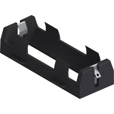 Keystone Electronics 1107 Batteriehalter 1x 26650 Lötanschluss (L x B x H) 81 x 29 x 19 mm