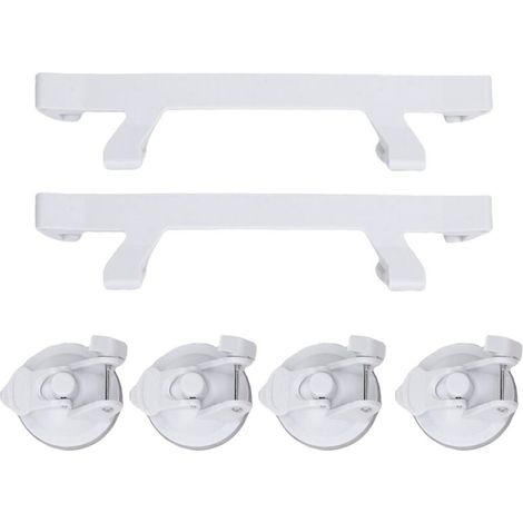 Kit d'installation de satellite avec support à ventouses ABS, incluant 2 supports et 4 ventouses puissants, pour voitures, camions, VR et bateaux (1/5)