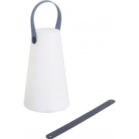 Lampe de jardin LED cylindrique en polyéthylène (1/5)