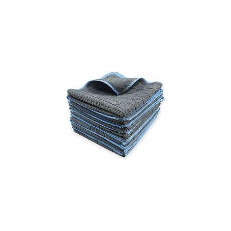 Bluedeer – 3er-Set Mikrofasertücher 380 g/m² – Fusselfrei und streifenfrei – Für die effektive Reinigung von Fenstern und Oberflächen – 40 x 40 cm – Crezuo