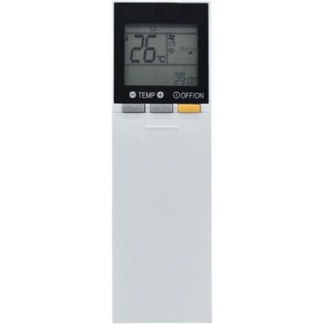 Télécommande Climatiseur - ABS - Compatible MSZ-SF50VE SG15C - 19,5 x 6 x 2 cm - 1 Pièce