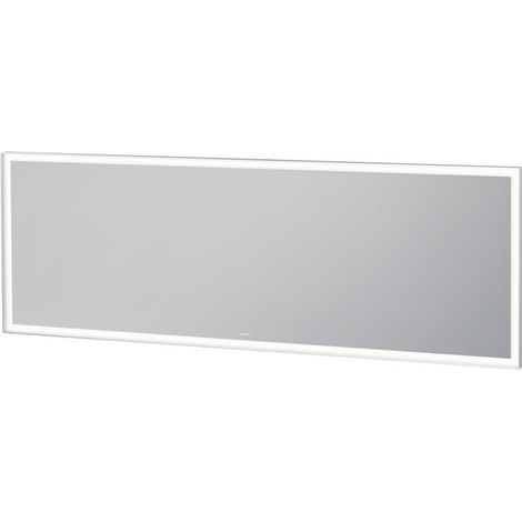 Miroir DuravitL-CUBE éclairage 81 W 2000x67mm