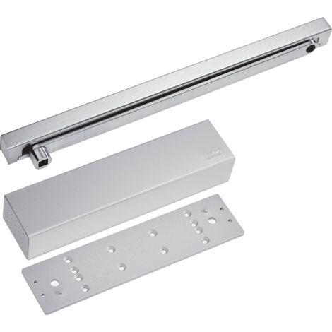 Dorma TS 91 cierrapuertas plata metal robusto (1/3)