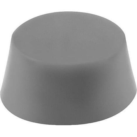 KIPP Gummipuffer konisch Innengewinde D50 H18 Edelstahl A4 1.4401 (1/3)