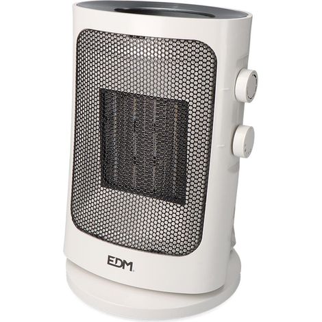 Calefactor Vertical EDM 07186 Gris 1000 - 1500 W Oscilante (1/5)
