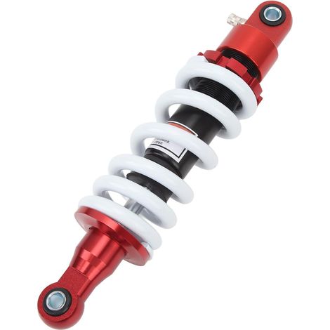 Abortisseurs à Amortisseur à Amortisseur Arrière de 280 Mm, Amortisseurs de Suspension Réglables, Scooters Universal Motorcycle GO KART, Alliage D'aluminium CNC avec Ressort (1/5)
