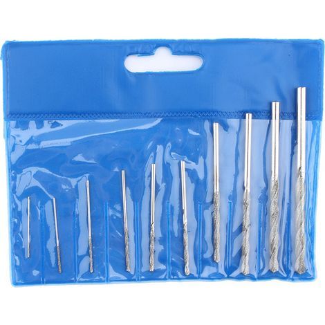 Set mit 10 Diamantbohrern für Glas, Keramik, Stein und Fliesen – Durchmesser 0,8 bis 4,0 mm (1/5)