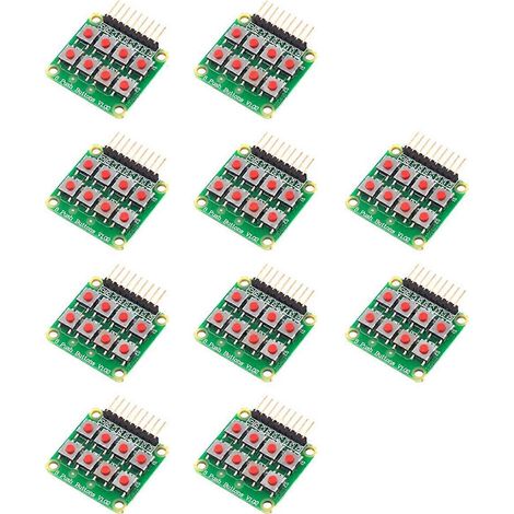 Clavier matriciel 4x2 à 8 boutons-poussoirs V1.00 (1/5)