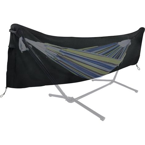 Housse De Hamac Exterieur 420D Oxford Housse De Hamac Imperméable 380x17x80cm Bache De Protection Adaptée Couche De Protection UV, Crème Solaire, Convient À Toutes Les Saisons (1/5)