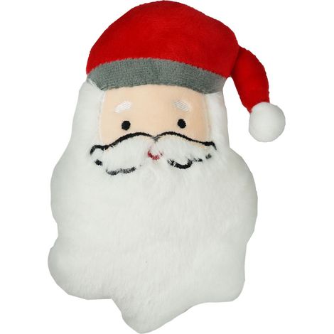 Weihnachtsspiel Weihnachtsmann Modell mit Quietsche für Hunde