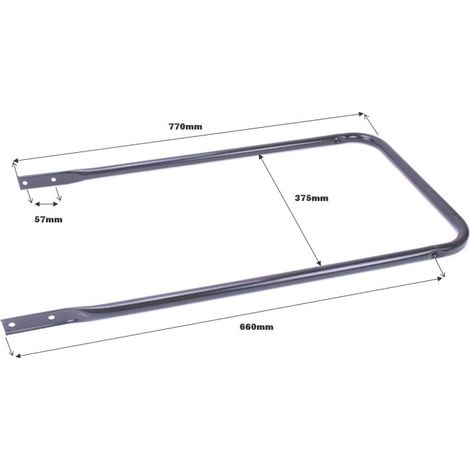 Guidon inférieur pour lanceur moteur thermique – Puissance élevée – Compatible tondeuses GGP – Référence 381006686 – Global Garden Product (1/2)