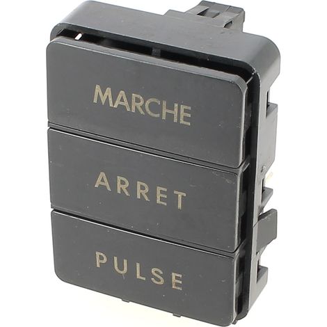 Schwarzer Schalterblock für Küchenmaschine Magimix