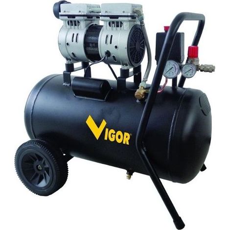 Vigor-Blinky Compresseurs Silencieux 230V Vca-s50 2 Cil Dir 1Hp 50L