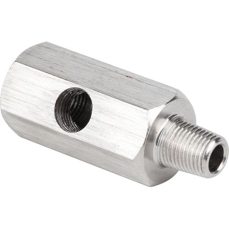 1/8 Zoll BSPT Öldrucksensor-T-Stück-Adapter Turbo-Zulaufleitungsmanometer (1/5)
