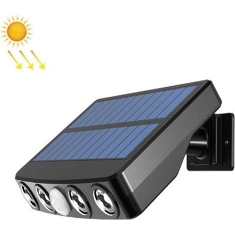 Éclairage solaire étanche à capteur infrarouge, sans terre, enfichable et sans fil (1/5)