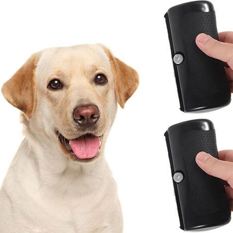 Cepillo para perros - Cepillo para pelo de mascotas - Accesorios para gatos y perros de pelo largo y corto - Desenredante eficaz y cómodo (2 piezas)
