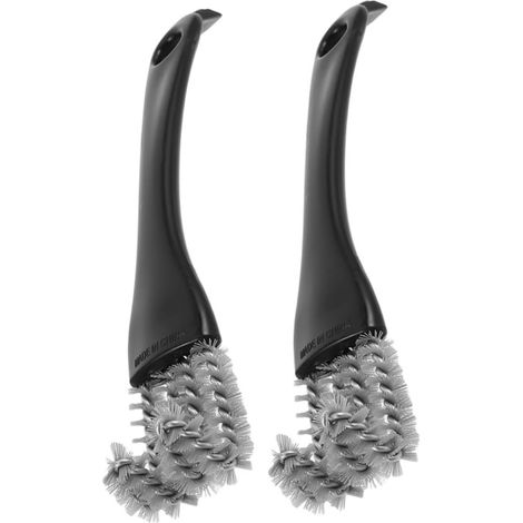 2pièces Brosse De Nettoyage Multifonction pour Barbecue Interstices Éviers Et Coins Léger Et Facile à Ranger (1/5)