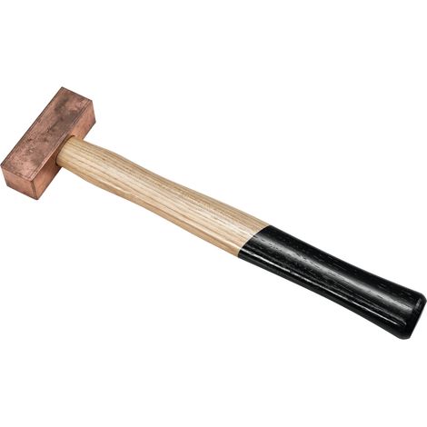 Martello promat kupferhammer testa rame 500g manico hickory
