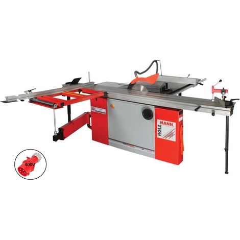 Squadratrice con tavolo scorrevole per legno Holzmann ts315vf3200400v