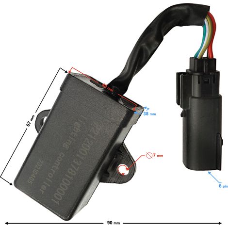 Module d'éclairage pour Hisun Tactic 550 (1/3)