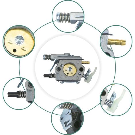 The carburetor WT-170 503281504 is suitable for Husqvarna WT-170-1 55 51 chainsaws.--DTEKGAZ