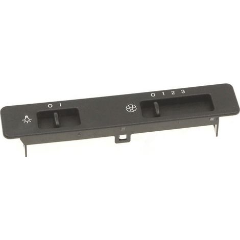 Bandeau de commande pour hotte – Pièce détachée compatible WHIRLPOOL et ARISTON – Largeur 60cm – Matériau plastique durable (1/3)
