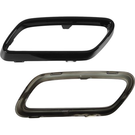 Enjoliveur de sortie d'échappement de rechange pour Mercedes-Benz Classe C W206/S206 AMG Line à partir de 2022 – Noir brillant (1/5)
