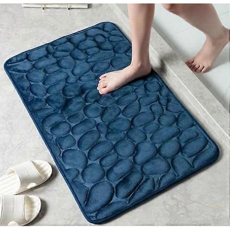 Rutschfeste Badematte, saugfähige Badematte, weiche Toilettenmatte
