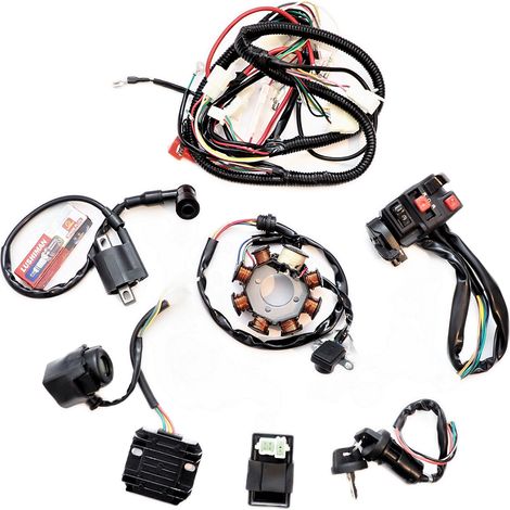 Cableado completo para quad ATV de 125 y 250 cc. (1/5)