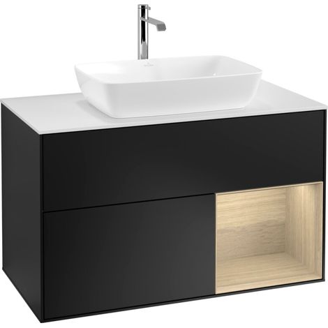 Villeroy & Boch F781PCPD Meuble sous-lavabo Finion F78 (1/2)