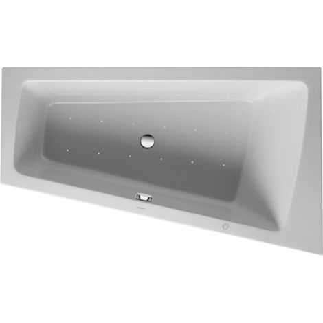 Duravit Paiova Bain à remous, à encastrer, simple dos à droite, (1/3)