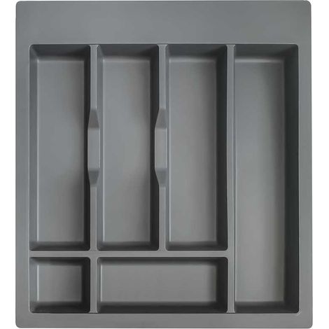 Tiroir à couverts Plateau à couverts Injection Organisateur de tiroirs de cuisine/Séparateur de tiroirs  Taille: 424x473 mm (Módulo 500)
